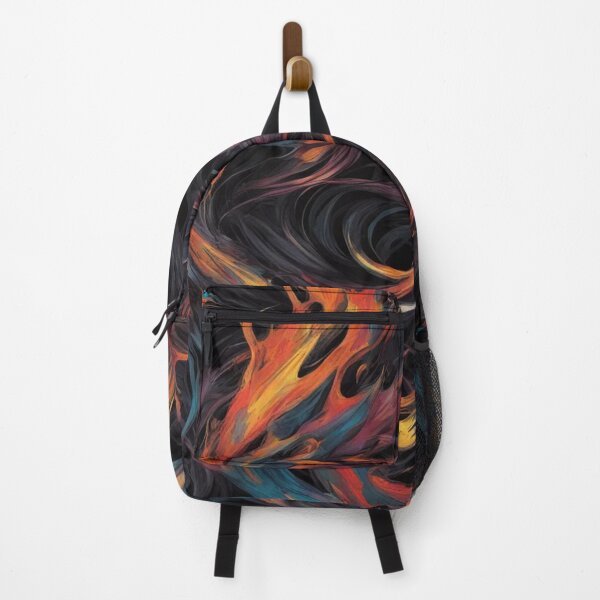 Item preview, Psychedelic Fire, Abstract Expressionism, Digital Art designed and sold by Burn-Ego.
