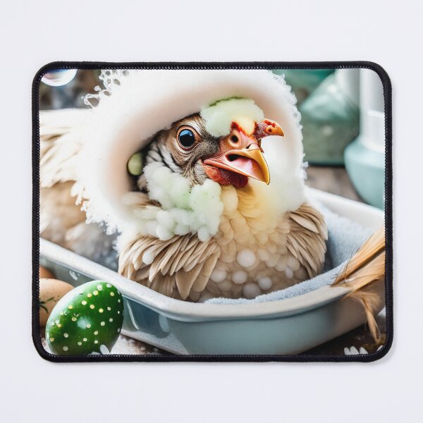 Item preview, Cute Eastern Egger Chicken bathing designed and sold by Myzone2023.