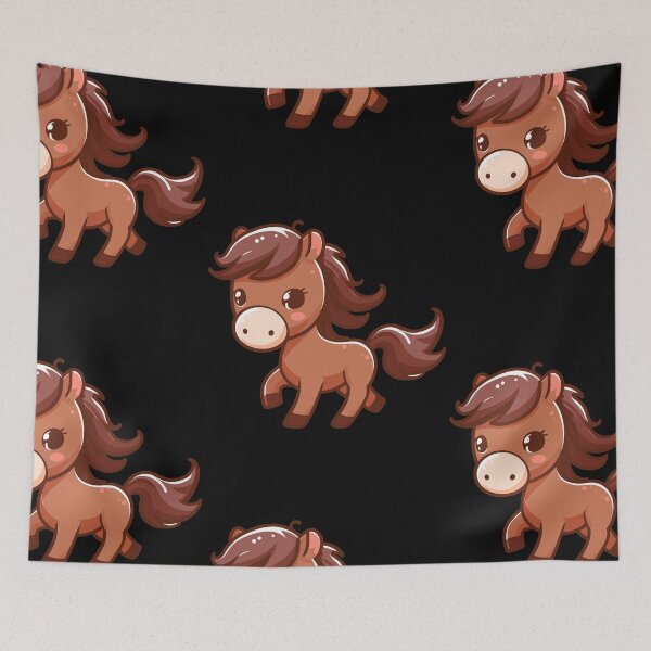 Item preview, Playful Horse Cartoon designed and sold by ArtfulWeave.