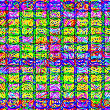 Artwork thumbnail, Colorful Pattern by Pattern-life-