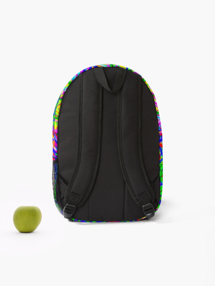 Thumbnail 2 of 3, Backpack, Colorful Pattern designed and sold by Pattern-life-.