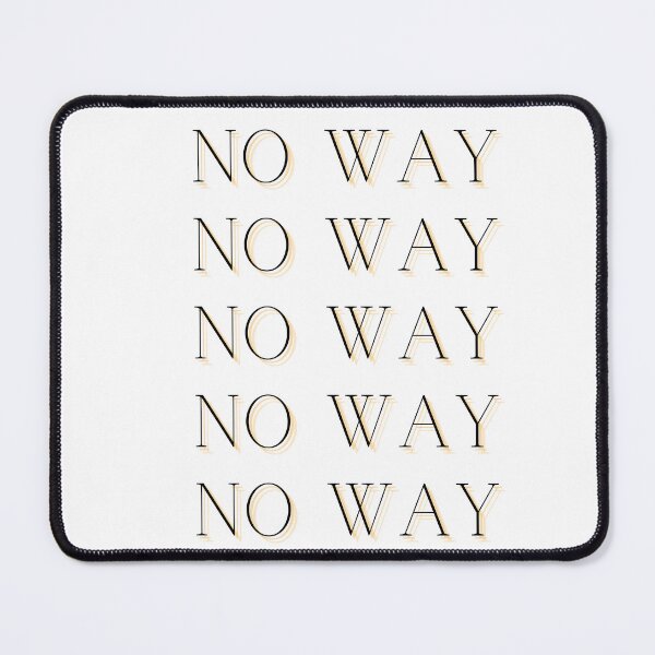 Item preview, SIX - No Way designed and sold by StageyStickerss.