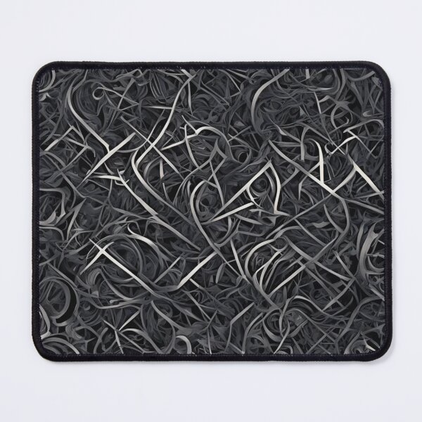 Item preview, Grey Lines, Abstract Expressionism, Digital Art designed and sold by Burn-Ego.