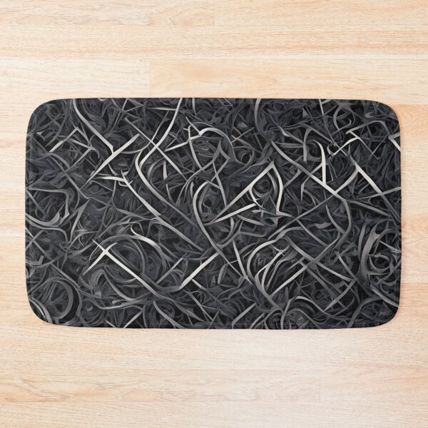 Item preview, Grey Lines, Abstract Expressionism, Digital Art designed and sold by Burn-Ego.