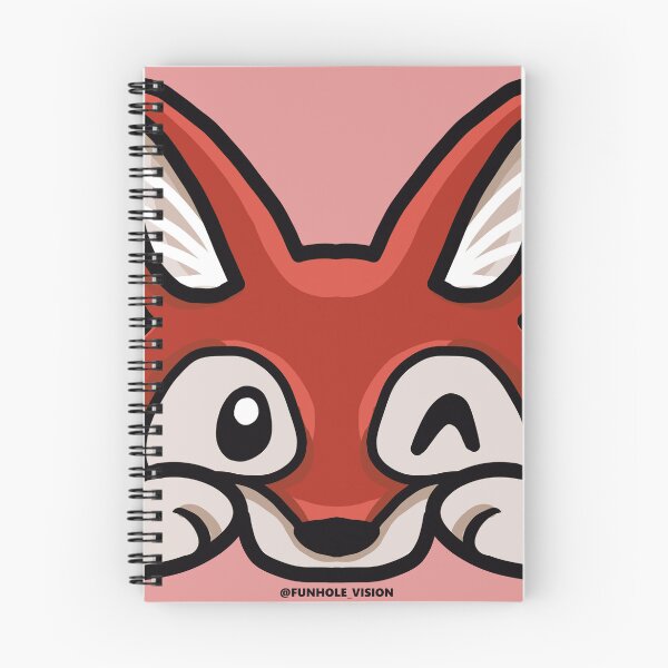 Aperçu de l'œuvre Renard roux mignon créée et vendue par FunholeVision.
