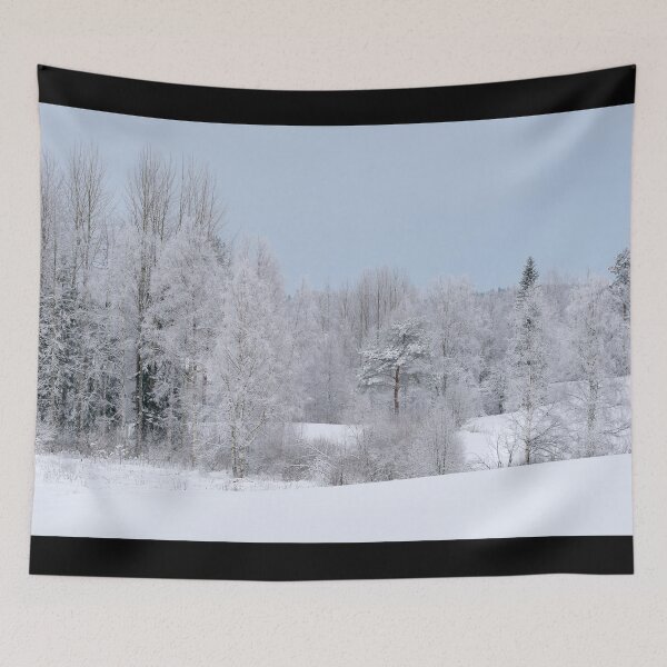 Item preview, The river valley. Parkkuu winter 2023 minimal color designed and sold by Jouko Lehto Photography.