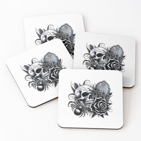 Item preview, Dark Symphony: Skulls, Spiders and Crosses designed and sold by RGShirtWorks.