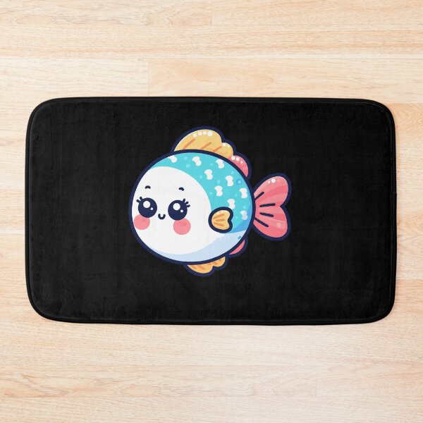 Item preview, Joyful Fish Cartoon designed and sold by ArtfulWeave.