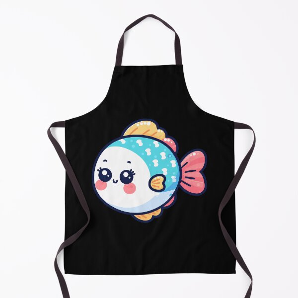 Item preview, Joyful Fish Cartoon designed and sold by ArtfulWeave.