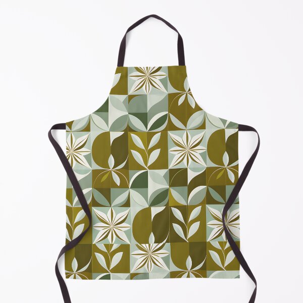 Item preview, Retro, Mid Mod, Abstract Botanical Olive, Mint designed and sold by Prints and Lifestyle.