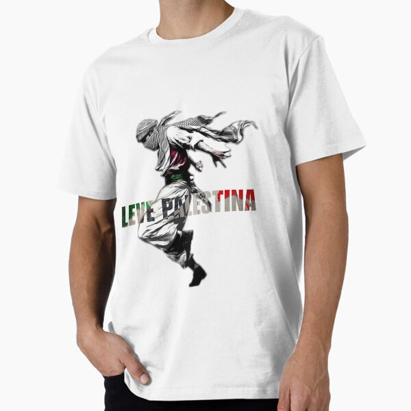 Item preview, Leve Palestina Freedom Dance designed and sold by Joyful-AI.