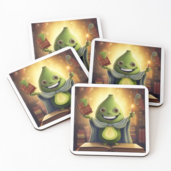 Item preview, Mamacado Papacado Avocado Cute Happy Graduate Illuminated designed and sold by cristina1001.