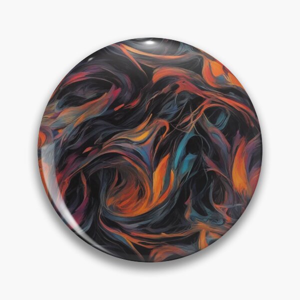 Artikelvorschau, Psychedelische Flammen, Abstrakter Expressionismus, Digitale Kunst entworfen und verkauft von Burn-Ego.