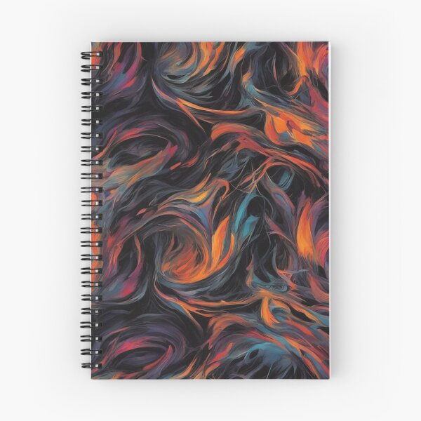 Item preview, Psychedelic Flames, Abstract Expressionism, Digital Art designed and sold by Burn-Ego.