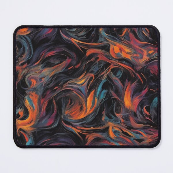 Item preview, Psychedelic Flames, Abstract Expressionism, Digital Art designed and sold by Burn-Ego.