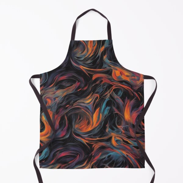 Item preview, Psychedelic Flames, Abstract Expressionism, Digital Art designed and sold by Burn-Ego.