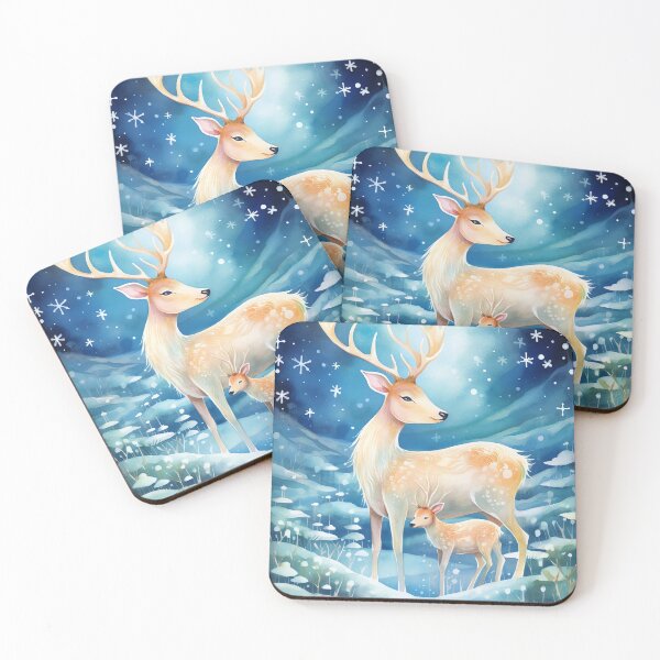 Item preview, Whimsical Reindeer Delight designed and sold by cute-animals99.