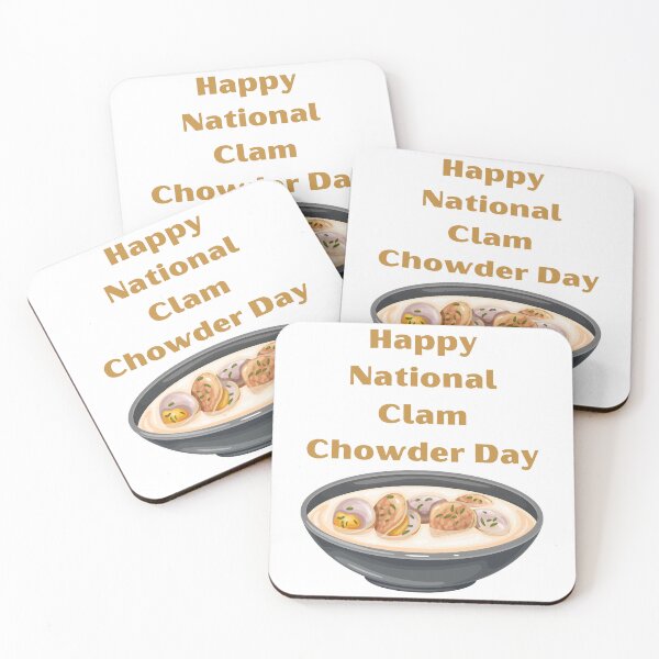 Item preview, National Clam Chowder Day designed and sold by Simo0455.