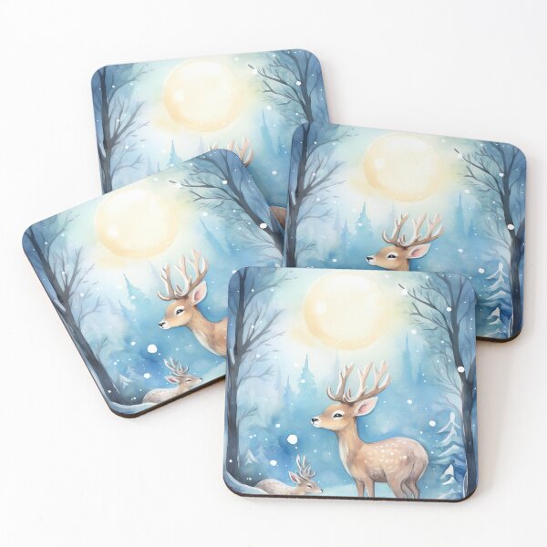 Item preview, Whimsical Reindeer Wonderland designed and sold by cute-animals99.