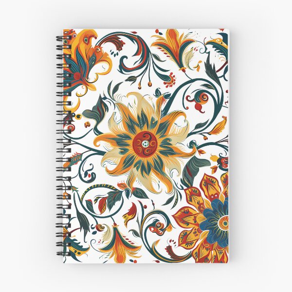 Item preview, Decorative ukrainian folk art flower pattern designed and sold by NBazilenco.