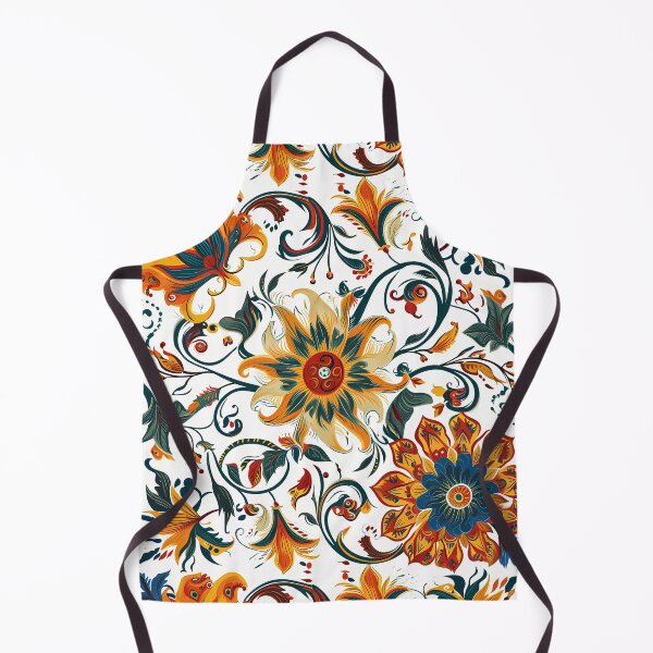 Item preview, Decorative ukrainian folk art flower pattern designed and sold by NBazilenco.