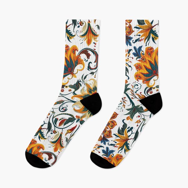 Item preview, Decorative ukrainian folk art flower pattern designed and sold by NBazilenco.