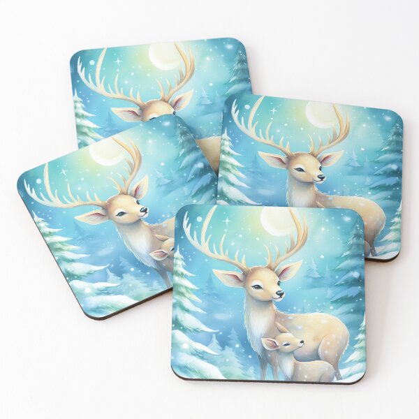 Item preview, Whimsical Reindeer Wonderland designed and sold by cute-animals99.