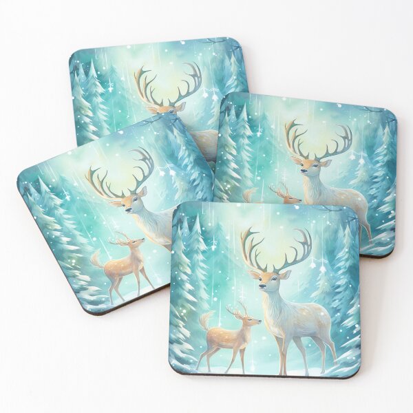 Item preview, Whimsical Winter Reindeer designed and sold by cute-animals99.