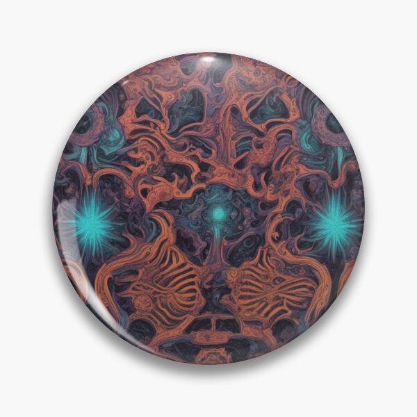 Artikelvorschau, Psychedelische Prophezeiung, Abstrakter Expressionismus, Digitale Kunst entworfen und verkauft von Burn-Ego.