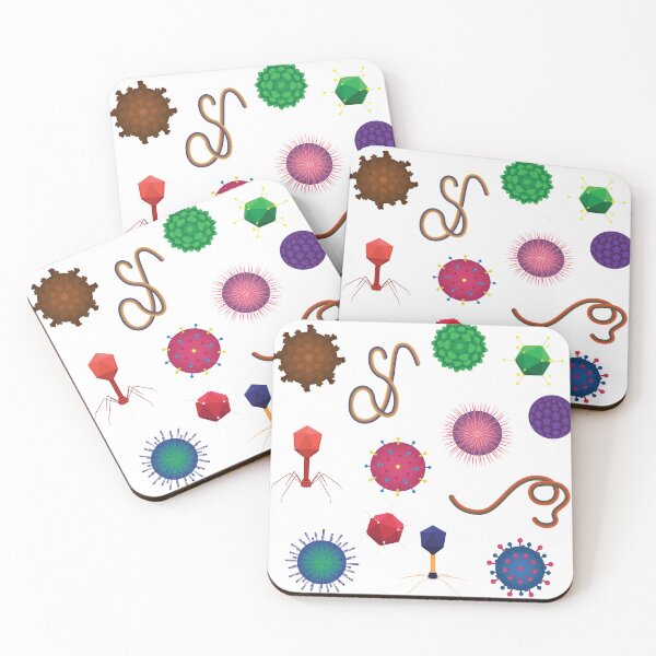 Item preview, Various Virus Shapes Set designed and sold by SUPERHERON.