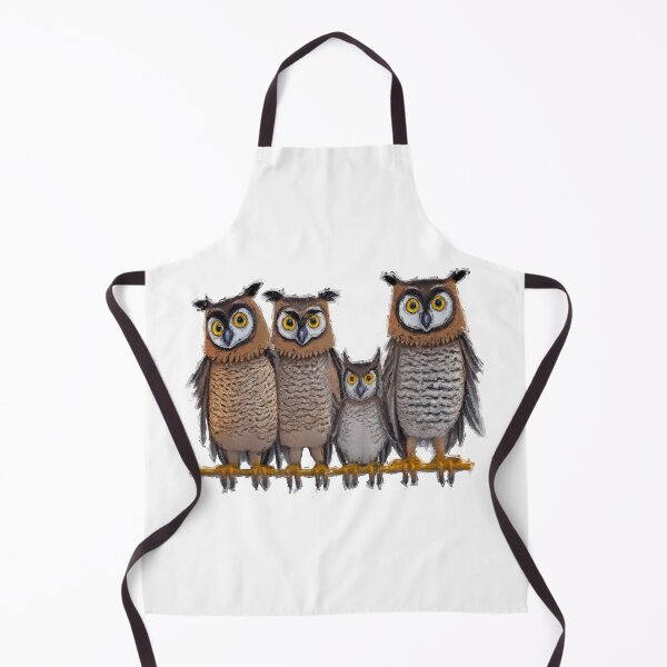 Item preview, Family of Cuteness - Wise Owl Family designed and sold by Michael van der Hoorn.