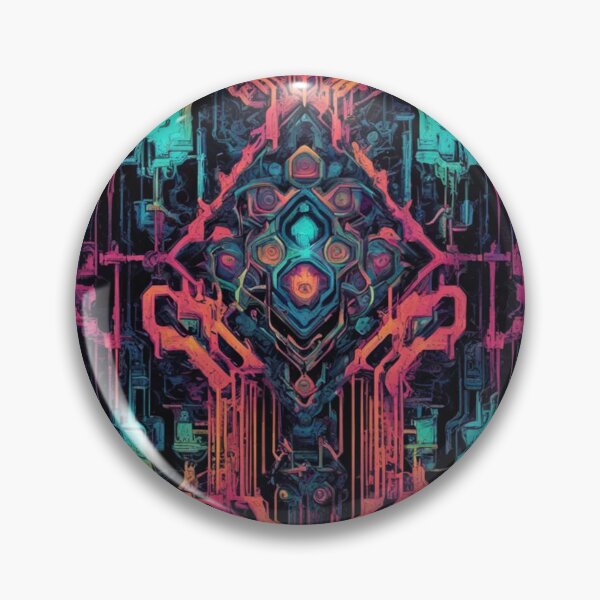Artikelvorschau, Psychedelische Technologie, Abstrakter Expressionismus, Digitale Kunst entworfen und verkauft von Burn-Ego.