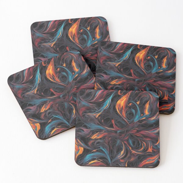 Item preview, Psychedelic Winds, Abstract Expressionism, Digital Art designed and sold by Burn-Ego.