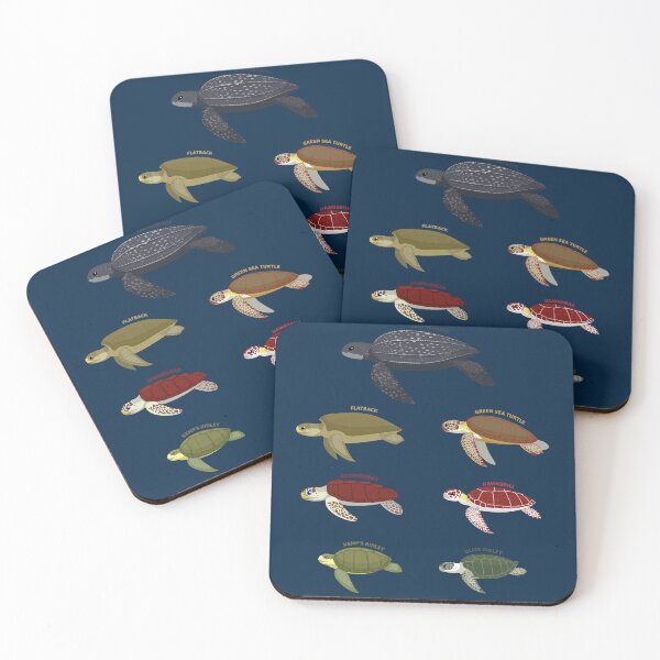 Item preview, Sea Turtle Side View Comparisons designed and sold by SUPERHERON.