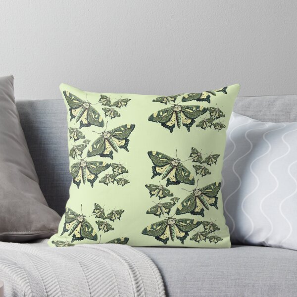 Item preview, Swarm of Beautiful Green Moths. fantasy art designed and sold by LoneAngel.