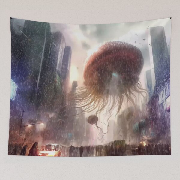 Item preview, Alien Invasion Day - Brain Harvesters designed and sold by LuckyWhopper.