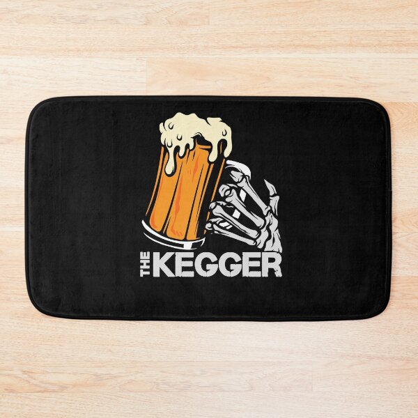 Item preview, The kegger dead bones Vintage skull hand with Beer summer cold brew Design  designed and sold by DeluxeLK.