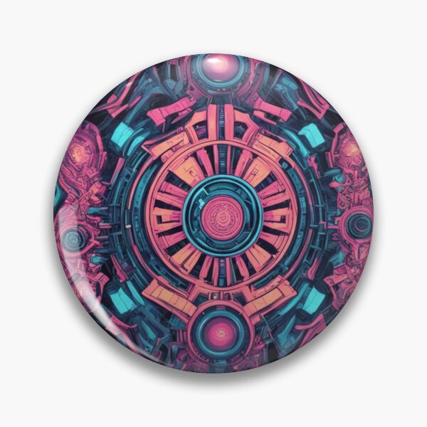 Artikelvorschau, Psychedelische Maschine, Abstrakter Expressionismus, Digitale Kunst entworfen und verkauft von Burn-Ego.