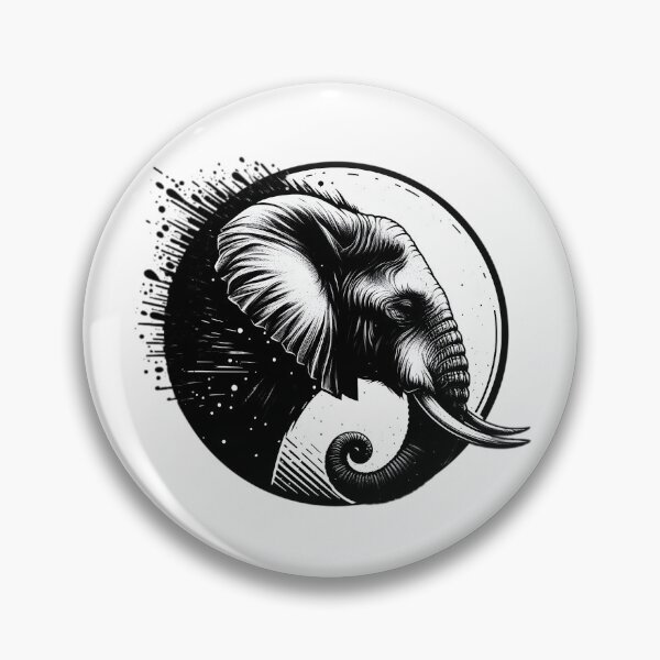 Item preview, Elephant in motion designed and sold by Wallisart.