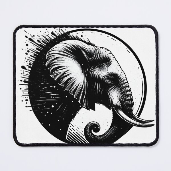 Item preview, Elephant in motion designed and sold by Wallisart.