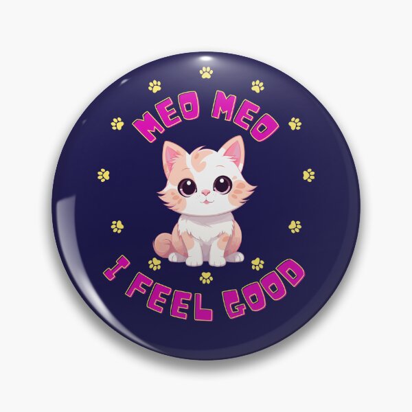 Item preview, Meo Meo I feel good t-shirt designed and sold by AppleMe.