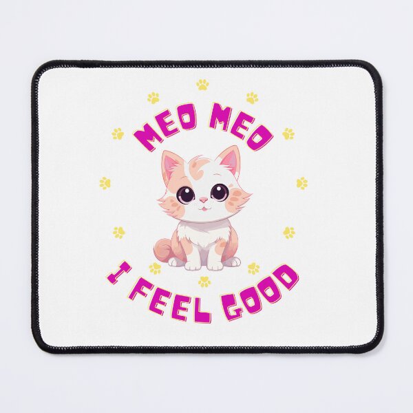 Item preview, Meo Meo I feel good t-shirt designed and sold by AppleMe.