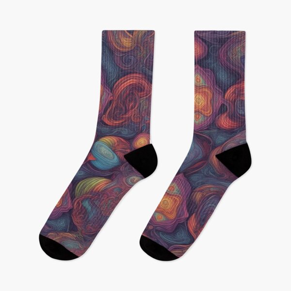 Item preview, Psychedelic Clouds, Abstract Expressionism, Digital Art designed and sold by Burn-Ego.