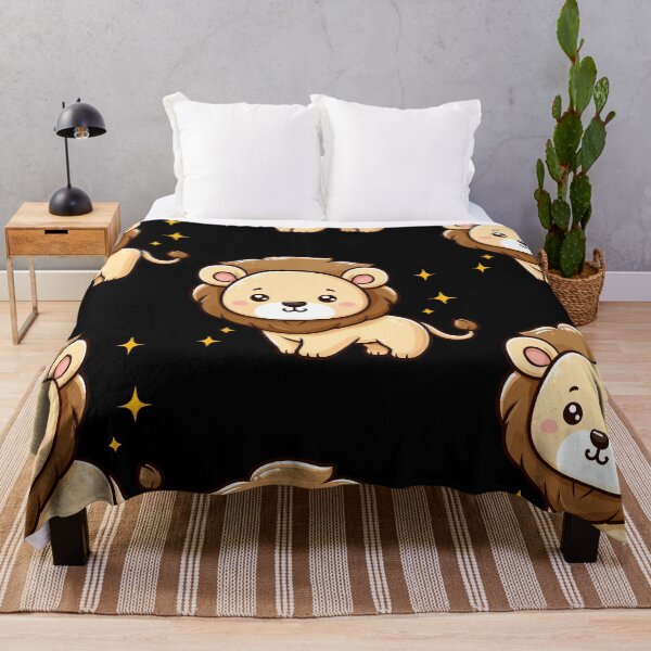 Item preview, Playful Lion Cub Cartoon designed and sold by ArtfulWeave.