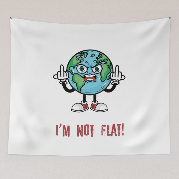 Item preview, Angry Earth showing the middle finger designed and sold by HarridanCreates.