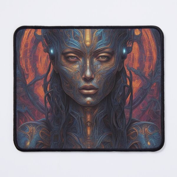 Item preview, Nephilim, Psychedelic Abstract Portrait, Digital Art designed and sold by Burn-Ego.