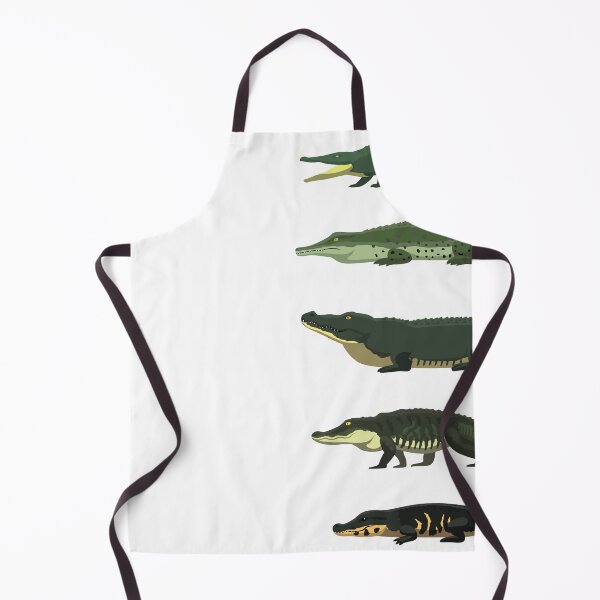 Item preview, Crocodile Alligator Side View Comparisons designed and sold by SUPERHERON.