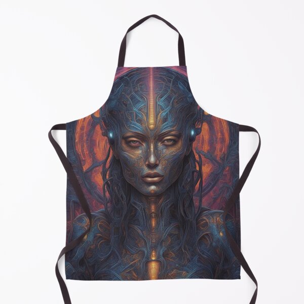 Item preview, Nephilim, Psychedelic Abstract Portrait, Digital Art designed and sold by Burn-Ego.