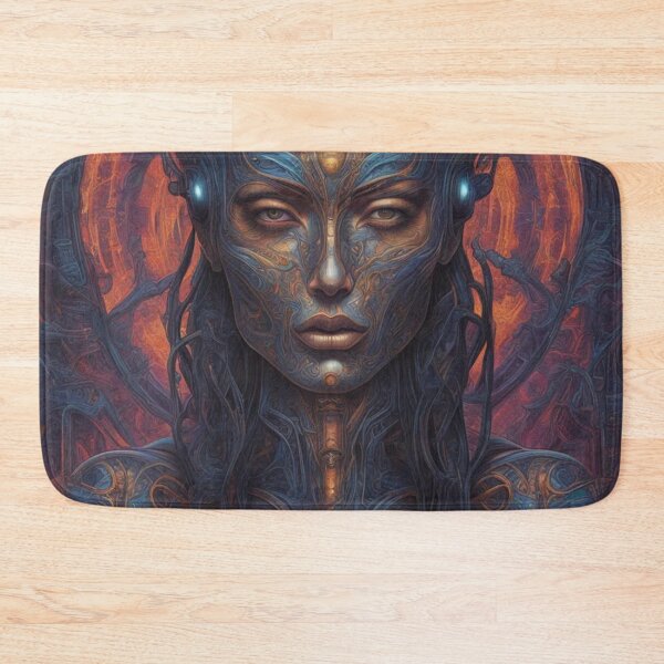 Item preview, Nephilim, Psychedelic Abstract Portrait, Digital Art designed and sold by Burn-Ego.