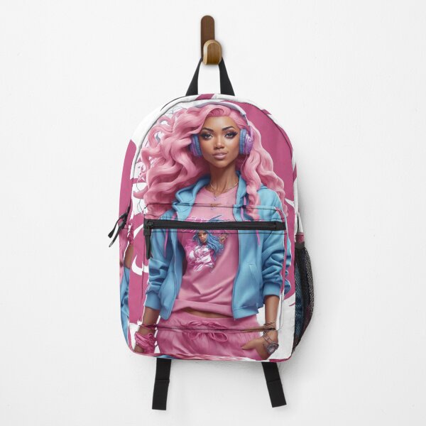 Item preview, Cityscape Couture: Streetwear Girl - Sassy Style Statements designed and sold by Misterpng.